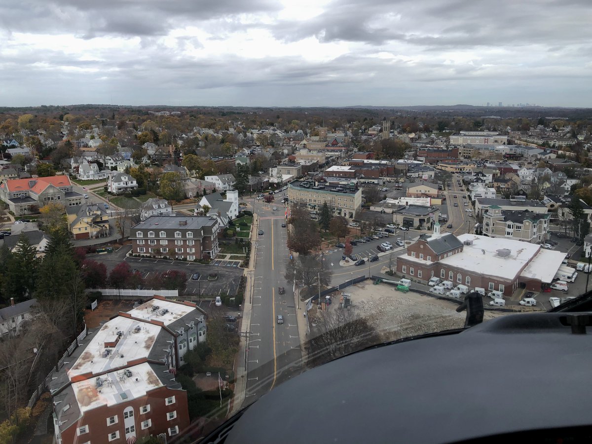 BEHelicopters's tweet photo. Veteran's Day over Norwood https://t.co/gZbgeOBdHN