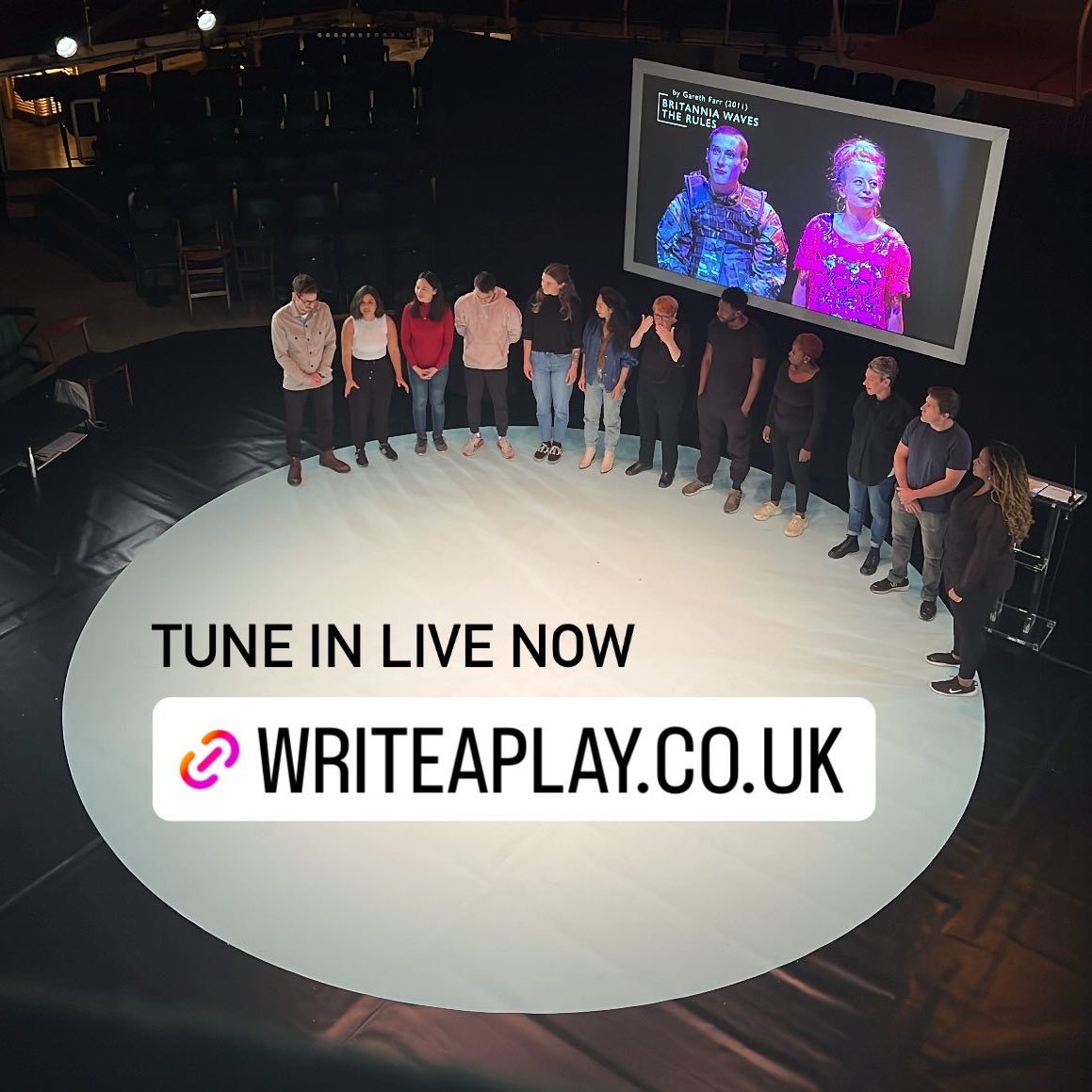 bruntwoodprize's tweet image. We’ve started! ✨ 

Tune in now at writeaplay.co.uk!