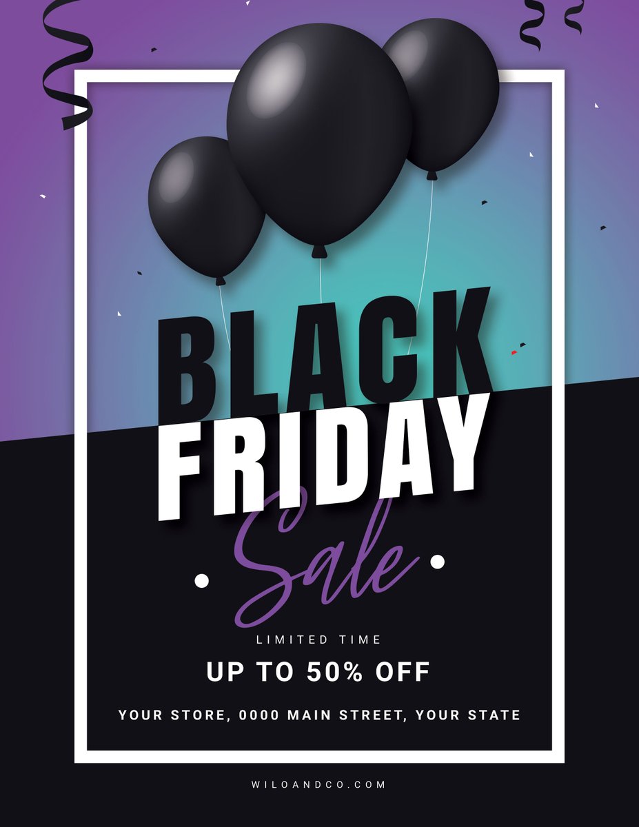 We all know(and love) how much shopping is done on Black Friday. Is your business having any specials? We can help! Whether it’s posts for social media, banners for your storefront, special email campaigns, we’ve got you covered! What Black Friday special are you excited for?