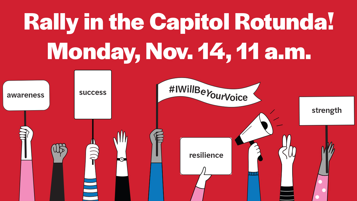 Welcome to Pennsylvania Education for Children &amp; Youth Experiencing Homelessness (ECYEH) Awareness Week, Nov. 14-18! We kick off with a rally at the state Capitol today! Visit our celebration page for more ways to celebrate! hubs.ly/Q01sbTMc0 #IWillBeYourVoice