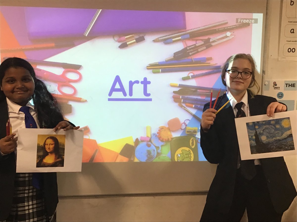 UnityPhase2's tweet image. #art #monalisa #starynight #cute #ola #shreya #unity  #unityacademy @UnityBlackpool