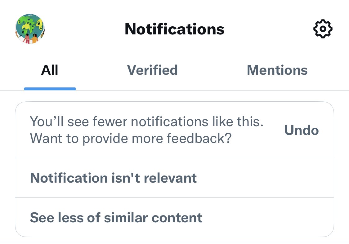Less notifications, please @Twitter