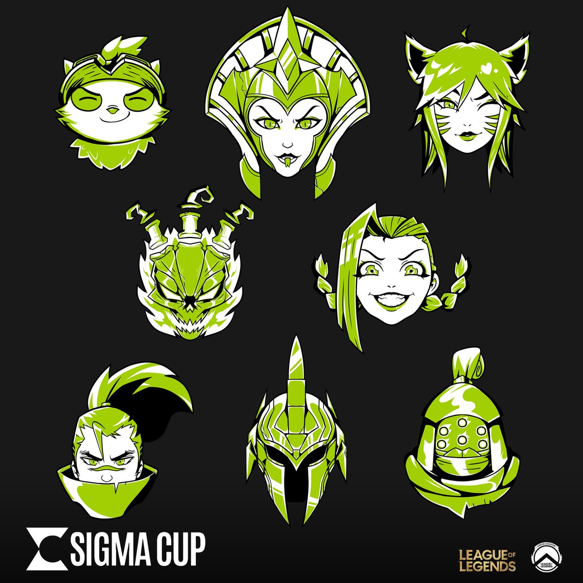 Leilyeet's tweet image. Made these for @GRLegends !! They are going to be on a t-shirt AT SIGMA CUP!!! You better not miss it 🫡🫡🫡