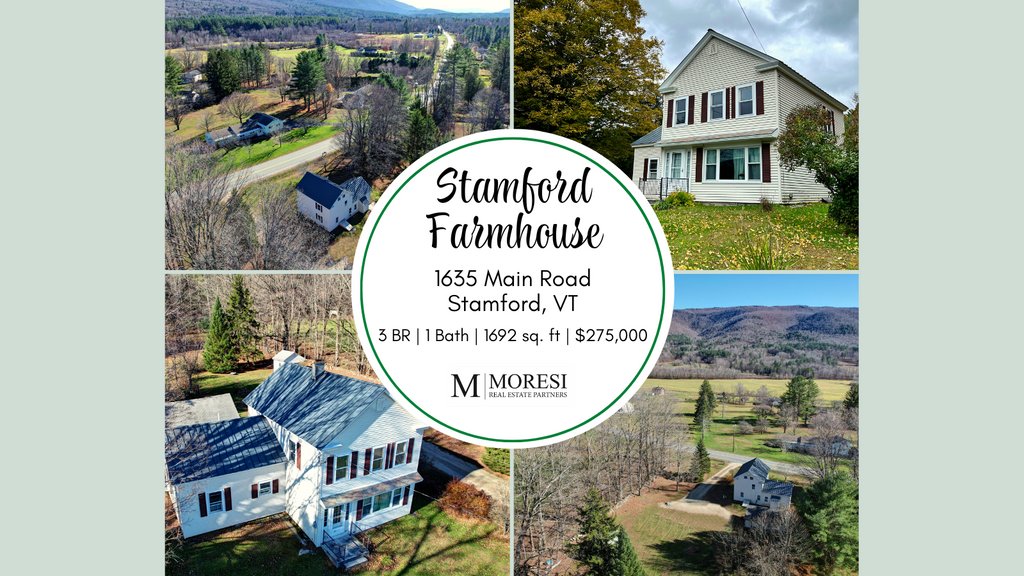🏠️ Three-bedroom home in Stamford, Vermont. Beautiful yard, incredible views, and only ten minutes from downtown North Adams.
⬇️ Listing details below! ⬇️
flexmls.com/share/7nHEp/16…
#vermont #homeforsale #realestate
