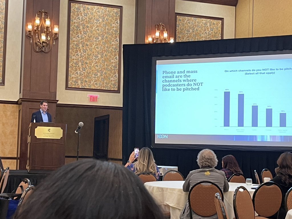 Another insightful presentation from <a href="/NatanEdelsburg/">Natan Edelsburg</a> of <a href="/muckrack/">Muck Rack</a> this time on #podcasting #icon2022