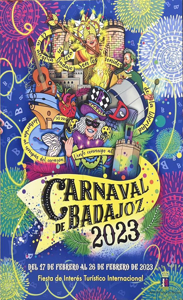 ¡Vente conmigo al Carnaval de Badajoz! … ¡¡¡qué este año son 10 días!!!! @CarnavalAytoBad