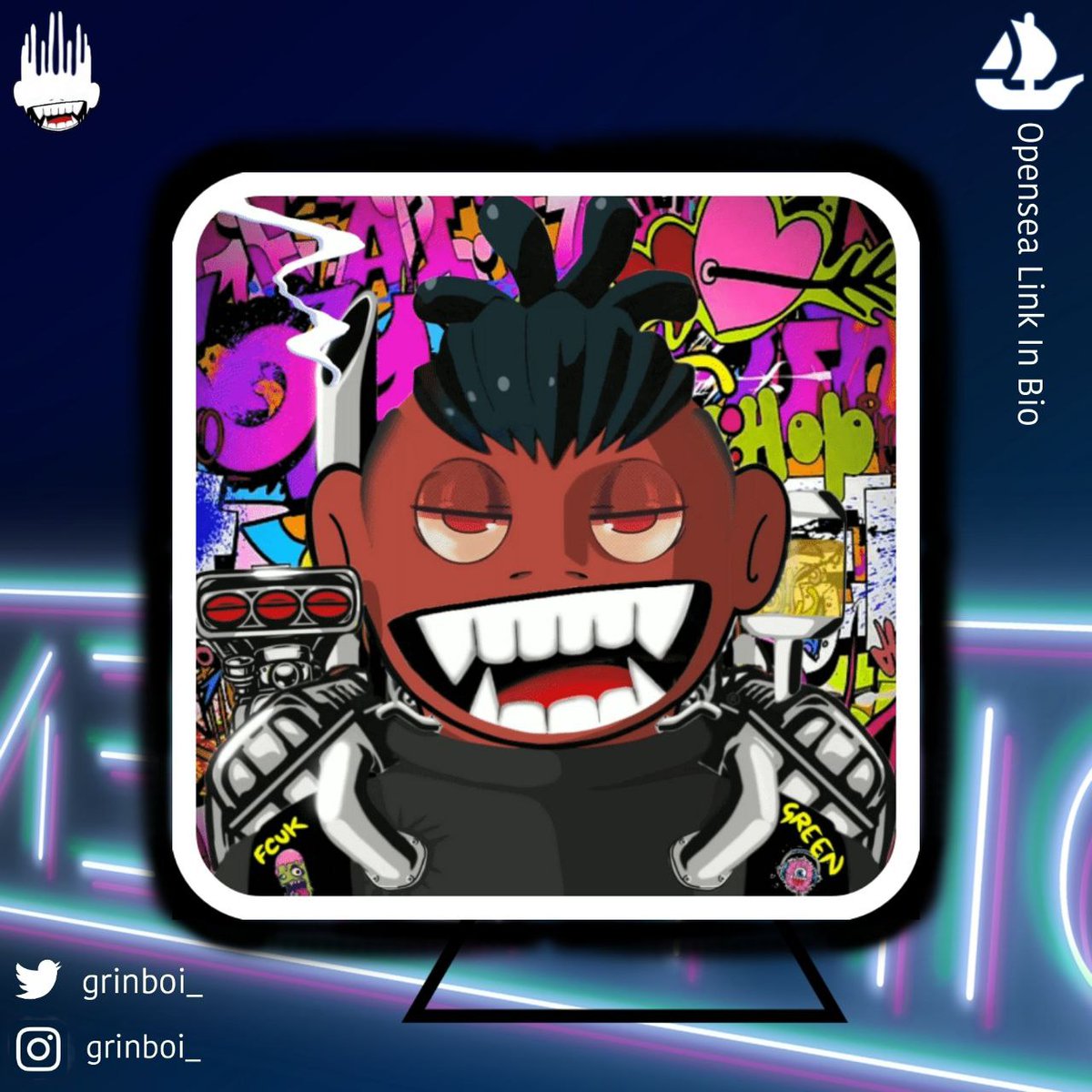 🀄Grinboi Destroyer Engine

🀄New Drop 

🀄Phase_2

🀄16/30

A Destroyer with an Inbuilt Engine!

The Car Guys will understand that Welove the Sound of Exhaust and the Electric Cars don't have it! That's why Fuck 💚 Green!

Follow_ <a href="/grinboi_/">grinboi_</a>

#NFTCommunity
