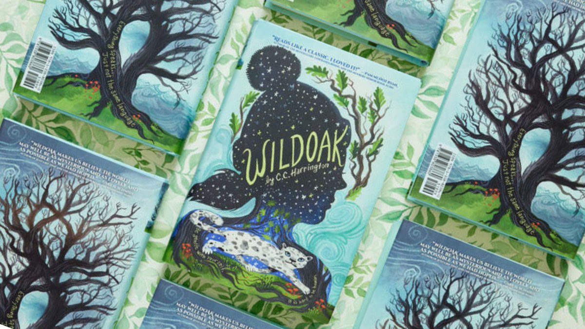 A girl, a snow leopard, an ancient forest, and a cover like this... what more could you want from a cozy autumn read? 😍 Learn more about the stunningly captivating WILDOAK here ➡ bit.ly/3fZTXN4