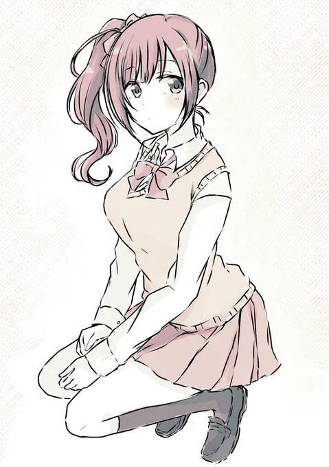10月に描いた響子ちゃん。 #五十嵐響子  