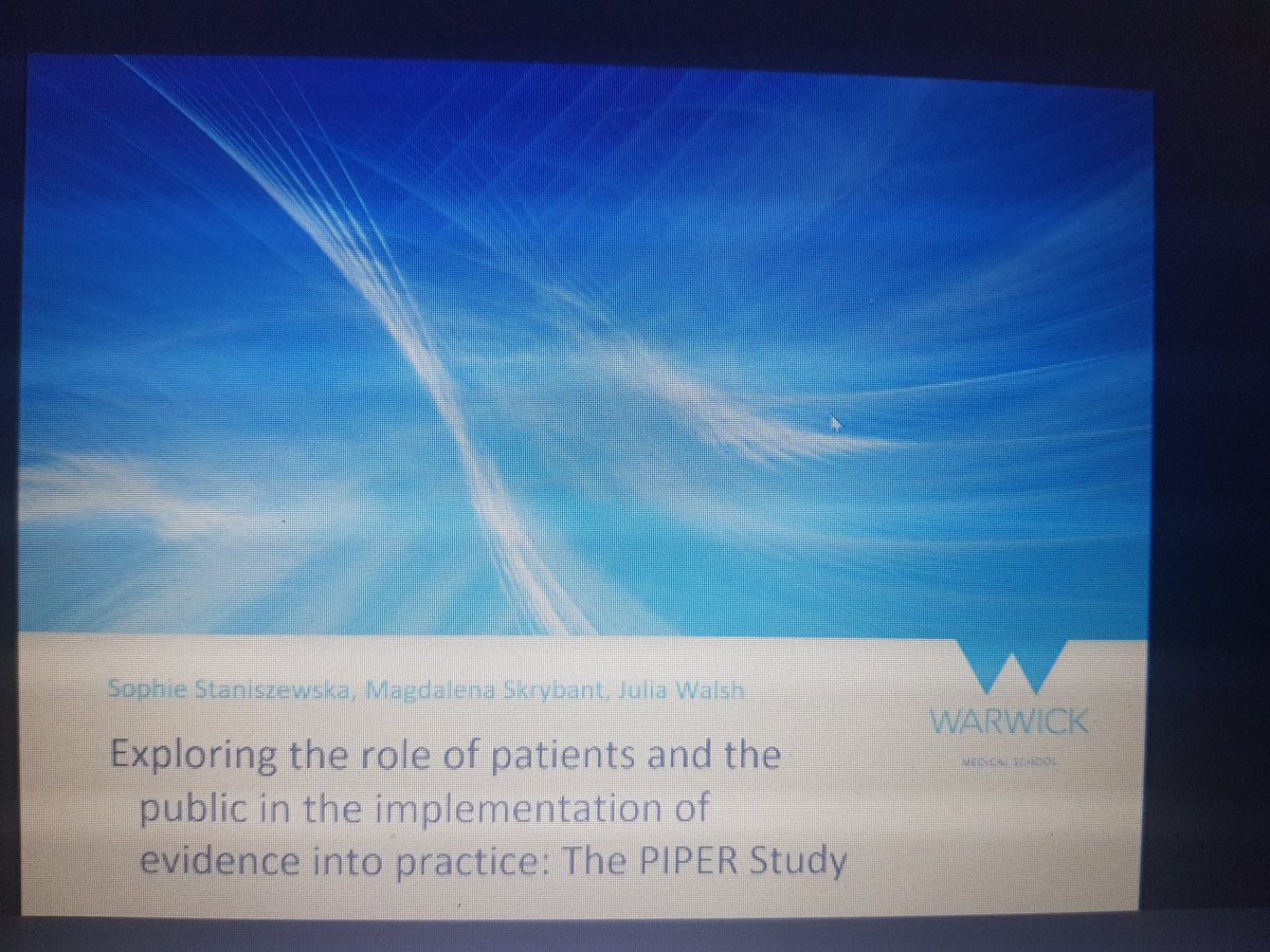 Attending an NIHR #implementation and #coproduction workshop. Lots of interesting projects. Needs to be #agile Public contributors say barriers are: so what? Lack of trust in research. Burnout. slow pace of change. Academia is off putting. Not selling success stories <a href="/arc_nwc/">ARC North West Coast</a> 1/2