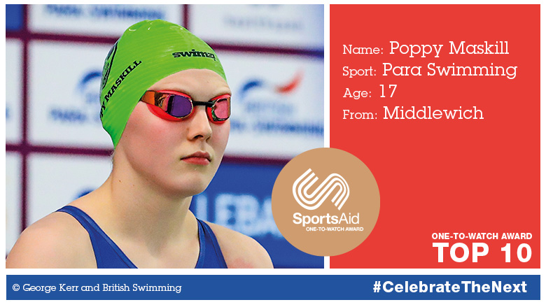 TeamSportsAid's tweet photo. MEET THE TOP 🔟

🏆 SportsAid’s One-to-Watch Award 2022 🏆

Medal success at World Championships 🌍
Revelling in relay race format 🏊‍♀️
Learning from #Birmingham2022 experience 🏴󠁧󠁢󠁥󠁮󠁧󠁿

Let’s hear from @BritishSwimming star Poppy Maskill!

▶️ https://t.co/9T6n2aXIRP

#CelebrateTheNext https://t.co/8XRAY98qb6