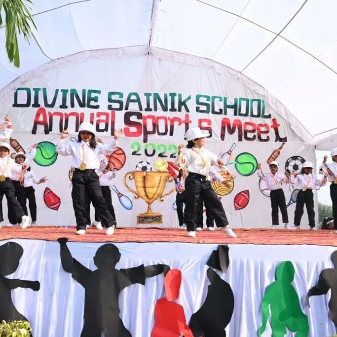 Divine Sainik School tweet media