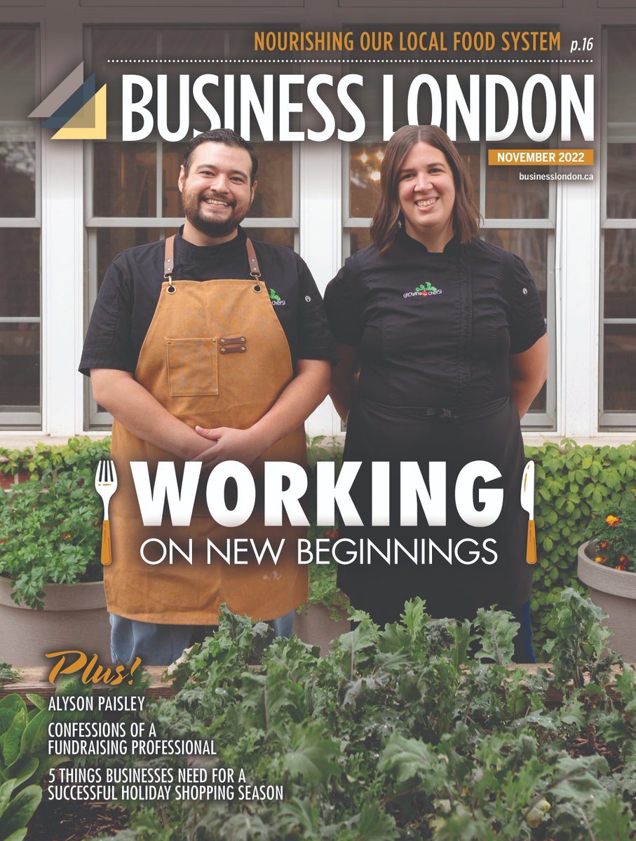 Check out November's issue of Business London- available now! Read it here: bit.ly/3ULJkw8