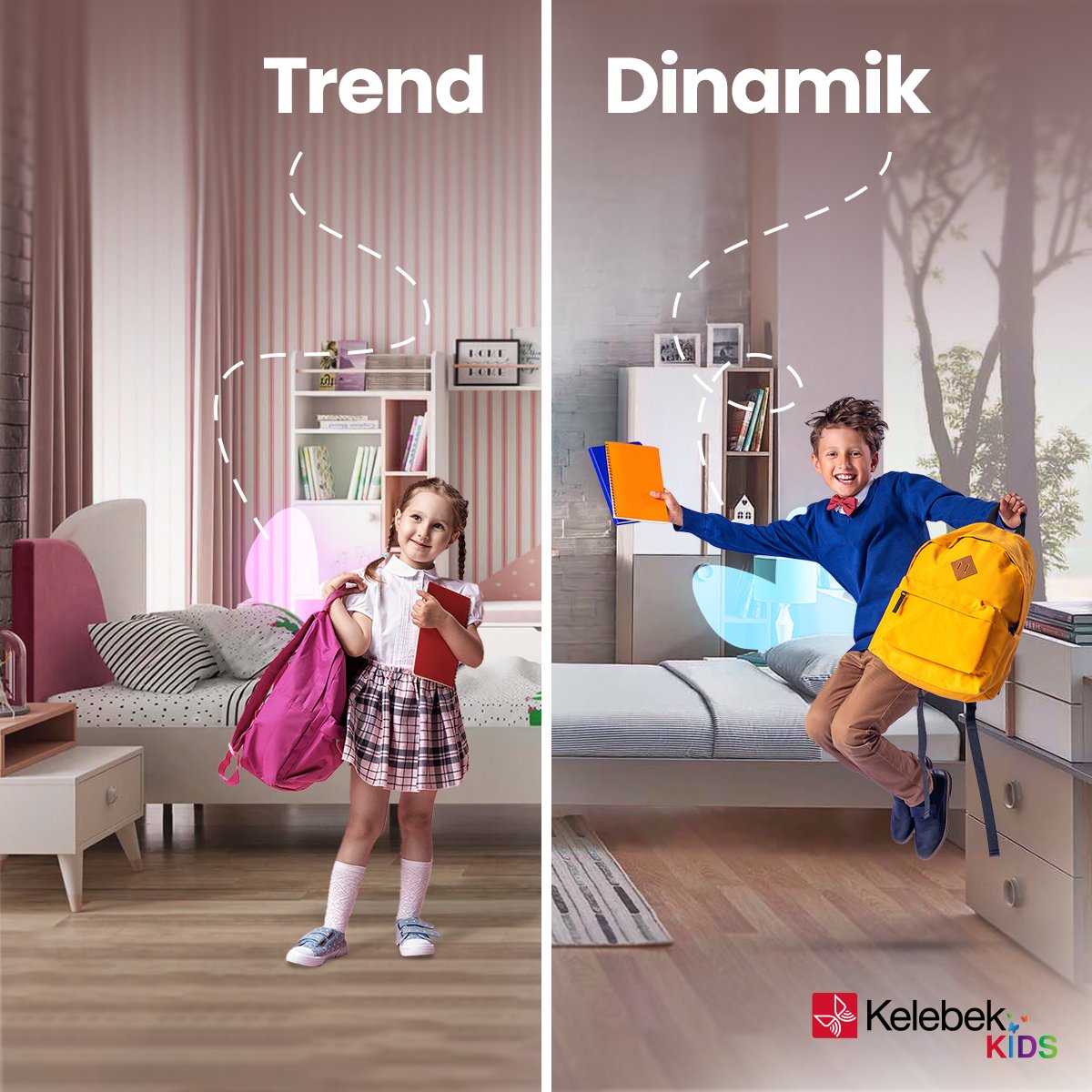 kelebekmobilya's tweet photo. Trend ve dinamik Kelebek Kids genç odası takımları ile sen de tarzını yakala!
Peki hangi ürün senin tarzın? 🤔 
Yorumlarda buluşalım ⬇️
#KelebekMobilya #KanatAçalımYeniliğe https://t.co/cG7cnB97AW