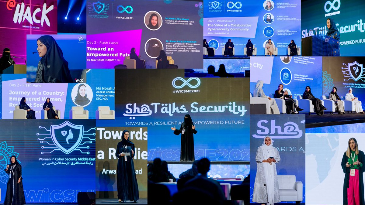 Q8Thunders's tweet image. Support &amp;amp; to all those who made me Personally &amp;amp; Our @WiCSME feel Welcomed &amp;amp; Empowered in our 2nd Home #SaudiArabia where we conducted our First Ever In-Person #WiCSME2021 Annual Conference, in Collaboration with @Hack &amp;amp; @SAFCSP as Below #Pictures are worth a #Thousand_Words. 📸
