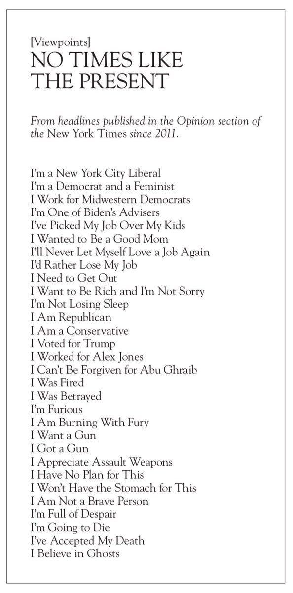 in the new issue of <a href="/Harpers/">Harper's Magazine</a>: a portrait of a Gray Lady <a href="/nytopinion/">New York Times Opinion</a>