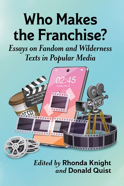 I've got a chapter in a new book that finally came out! "Who Makes the Franchise? Essays on Fandom and Wilderness Texts in Popular Media" edited by Rhonda Knight and <a href="/DonaldEWQuist/">Donald E. Quist, PhD</a> 

Check it out!

bit.ly/3E3MGnf