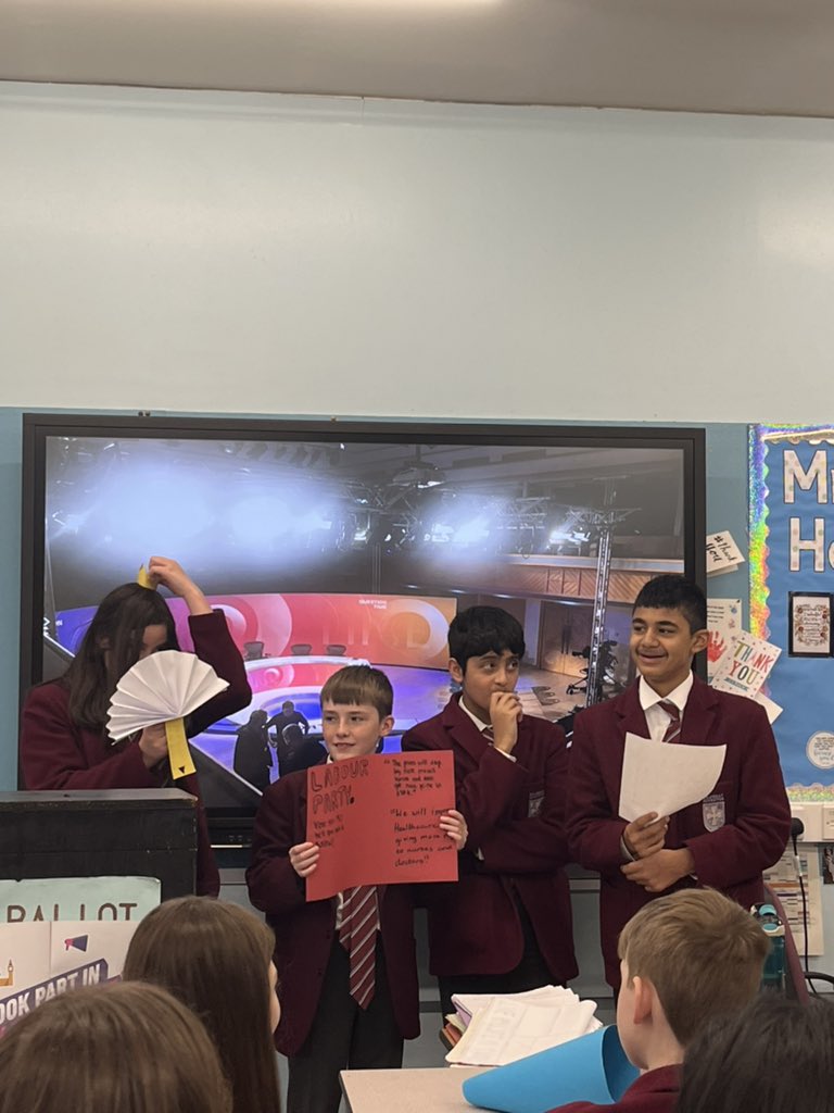 StNins_histmods (@stninianshisto1) on Twitter photo As part of #UKPW S1 Modern Studies have been taking part in mock elections. 1a6 prepared excellent campaigns and took part in hustings before voting for their chosen candidate <a href="/stninianshigh/">Saint Ninian's</a> As part of #UKPW S1 Modern Studies have been taking part in mock elections. 1a6 prepared excellent campaigns and took part in hustings before voting for their chosen candidate <a href="/stninianshigh/">Saint Ninian's</a>