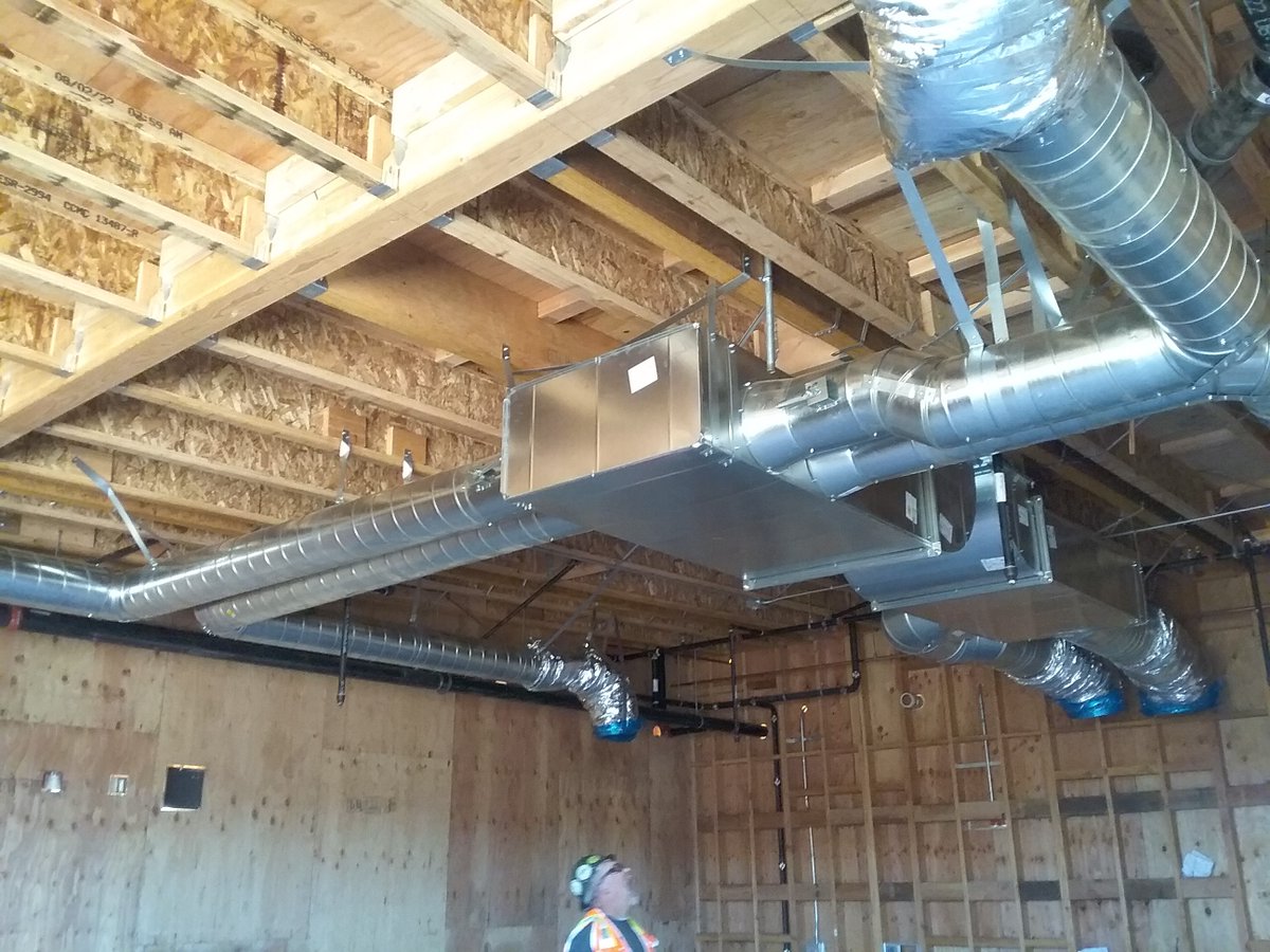 jusdplanning's tweet photo. UPDATE @DelSolAcademy Classroom Addition project:

The wood framing of the new classroom building is complete, and mechanical, electrical and plumbing installation is in progress. Installation of window and door frames has also started. https://t.co/3AuzvKPyHI