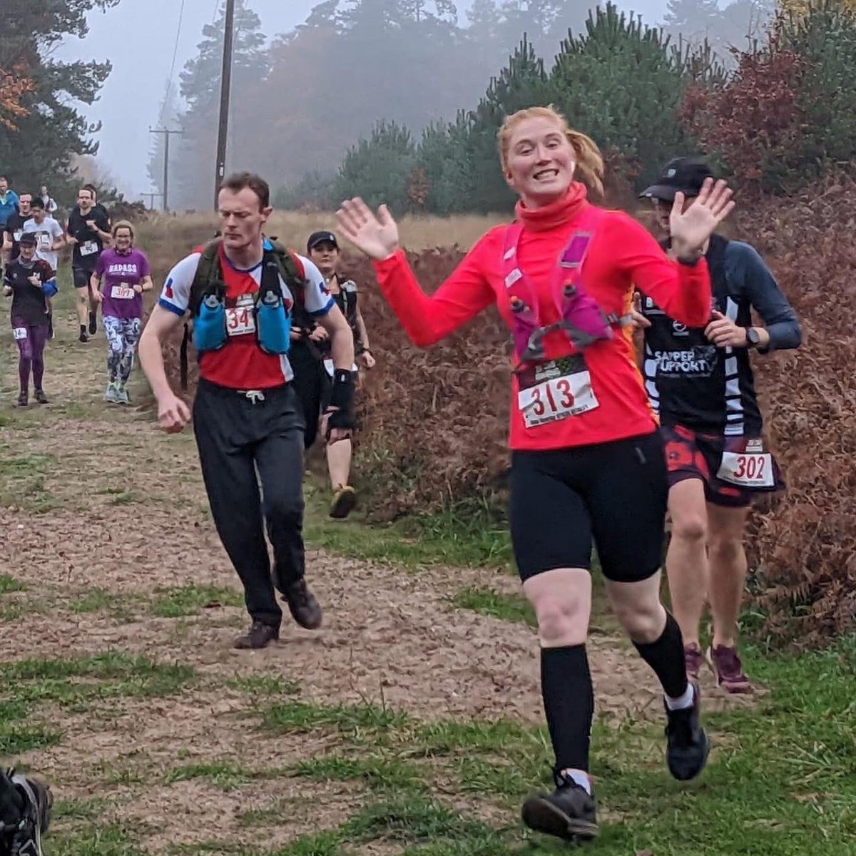 Amazing experience running the Remembrance Run in Brandon Country Park this weekend. Training is well underway for the London Marathon in April next year. Bring it on. 💖🏃‍♀️ 

justgiving.com/fundraising/Ge… #JustGiving.