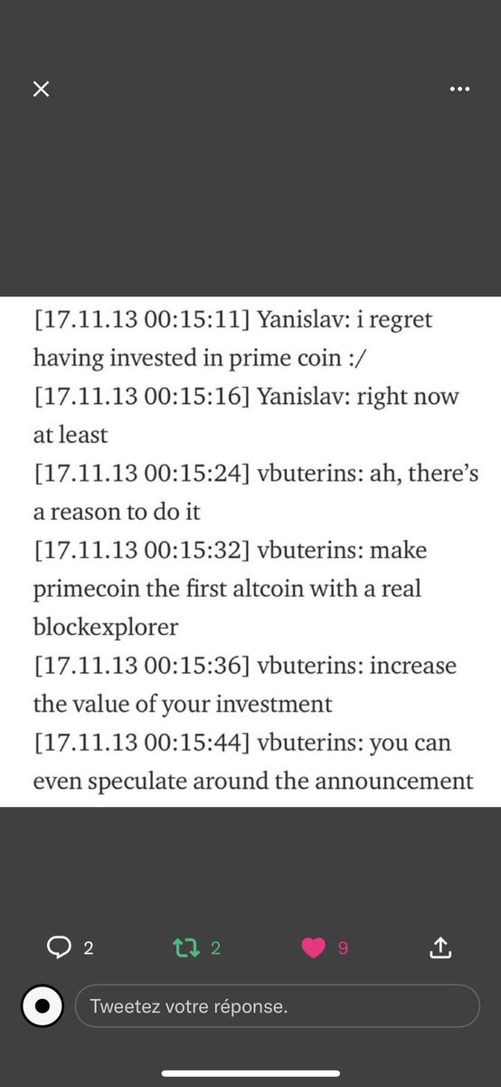 RealSecretBSC's tweet photo. @LayahHeilpern @VitalikButerin is a scammer https://t.co/ujTqEBMNHN