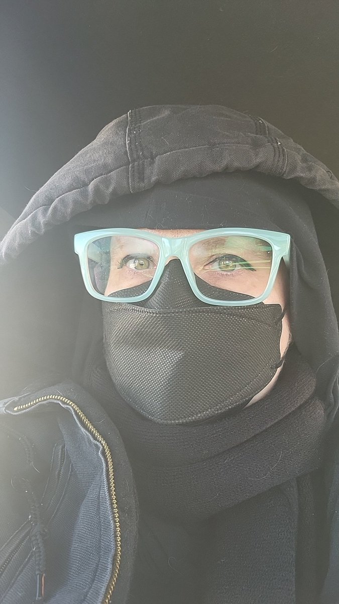 divafancypants's tweet photo. My new aesthetic winter covid ninja https://t.co/ZJrqMiBLh0
