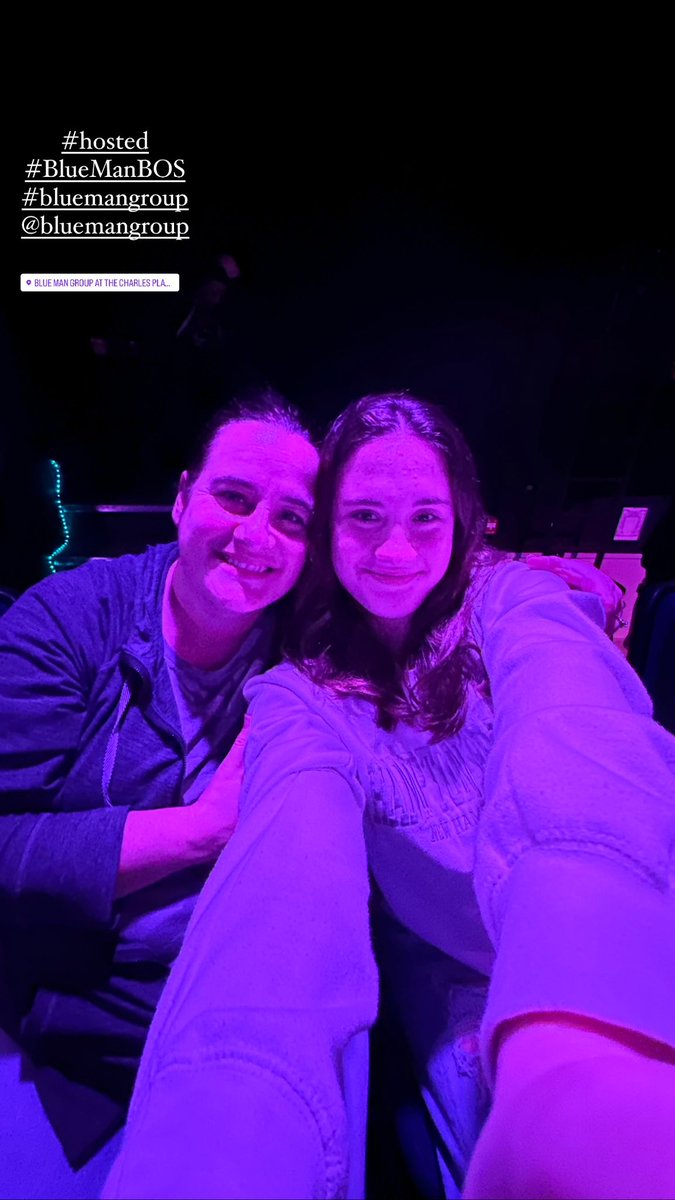 foodfamilychaos's tweet photo. Such a fun weekend in Boston watching @bluemangroup! #hosted #BlueManBOS https://t.co/oxsn6yQJDs