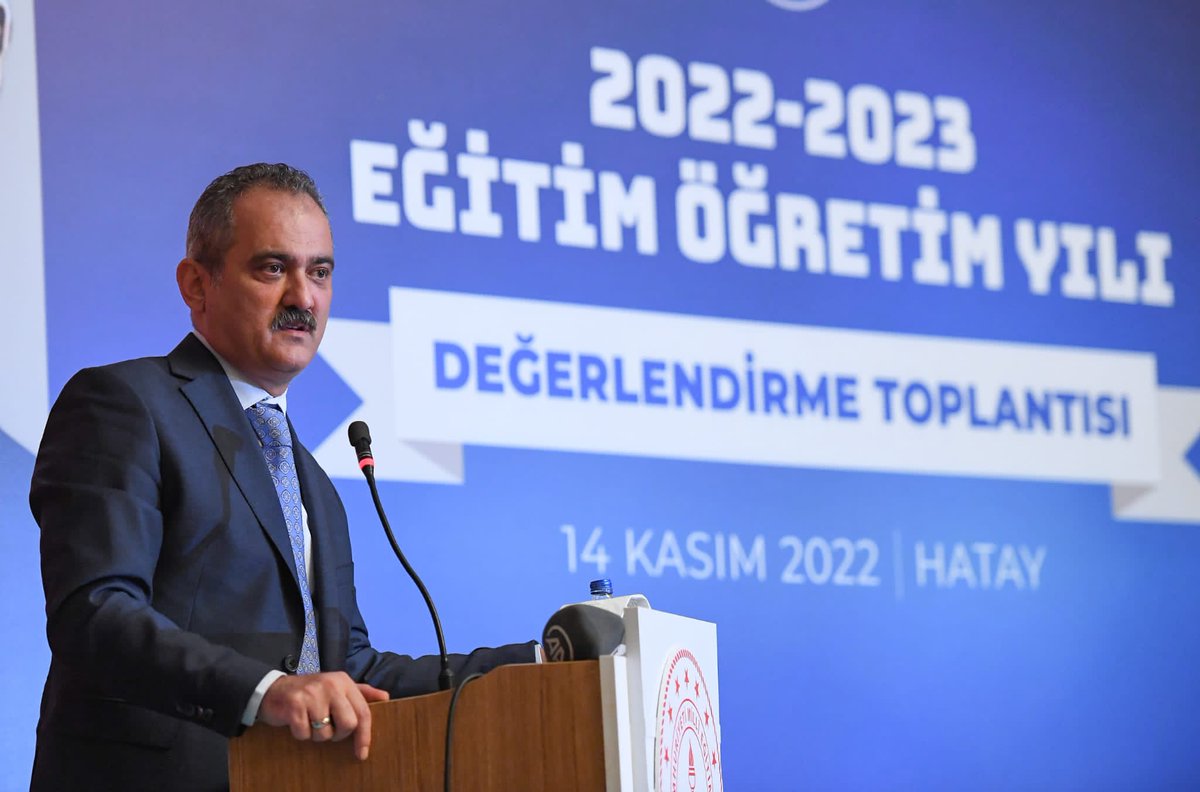 Bakan Özer, 2022- 2023 Eğitim Öğretim Yılını Değerlendirmek Üzere Hatay’da Okul Yöneticileri ve Öğretmenlerle Bir Araya Geldi

👉meb.ai/Ui6s44j