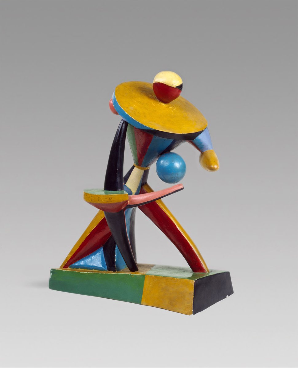 Carrousel Pierrot by Alexander Archipenko, 1913 #alexanderarchipenko #cubism guggenheim.org/artwork/245