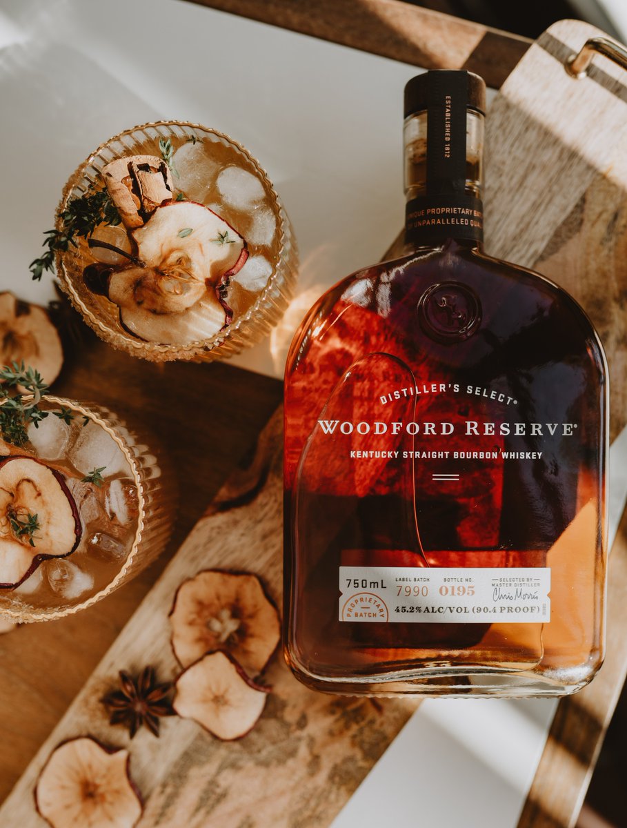 What better way to top off a holiday dinner than enjoying a Spiced Apple Sparkler… accompanied by some pie of your customer’s choice of course! 
Recipe:
2 oz <a href="/WoodfordReserve/">Woodford Reserve</a> Bourbon
.5 oz Spiced Apple Cocktail Mixer
.5 oz lemon juice
4 oz Prosecco

Place an order with us today.