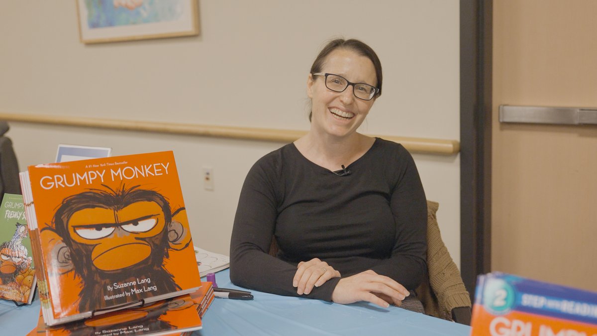 ChildrensLA's tweet photo. The Literally Healing Program @ChildrensLA celebrated Fall Children’s Book Week with some serious fun. Big thanks to @bshum79, @lil_libros, @lapubliclibrary #BarneySaltzberg and more for joining in the fun! #HowDoYouBook https://t.co/kqVaA7nYYp