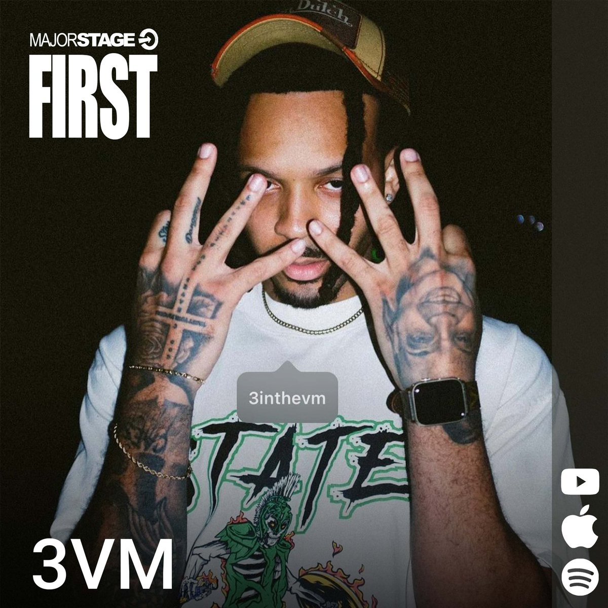 MajorStageMusic's tweet image. Originally from the South side of Chicago, Indiana based rapper @3intheVM has designed his own lane, creating what he calls a “Dark Wave” approach to Alternative Hip-Hop. Check him out on our “First” Playlist

majorstagemusic.com/first