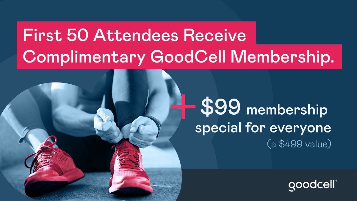 Mark your calendar. This November 18 - 20, you can join GoodCell at the <a href="/Philly_Marathon/">Philadelphia Marathon</a> Weekend 🏃🏽‍♀️ to learn how you can protect your future health through cell storage. 

#StemCells #Biobanking #PhillyMarathon #PhillyWeekend2022 #PhillyMarathon2022 #GoodCell #Biotech