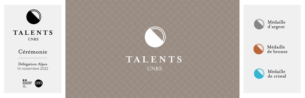 CnrsAlpes's tweet photo. 🗞️#sciences #distinctions @CNRS
Cette belle cérémonie des #TalentsCNRS #Alpes 2022 s'achève !
✨Encore toutes nos félicitations à nos médaillés
🥈argent
🥉bronze
💎cristal
qui remontent sur scène pour une📸 #palmarès, sous de chaleureux applaudissements!! https://t.co/m0SQnIavSW