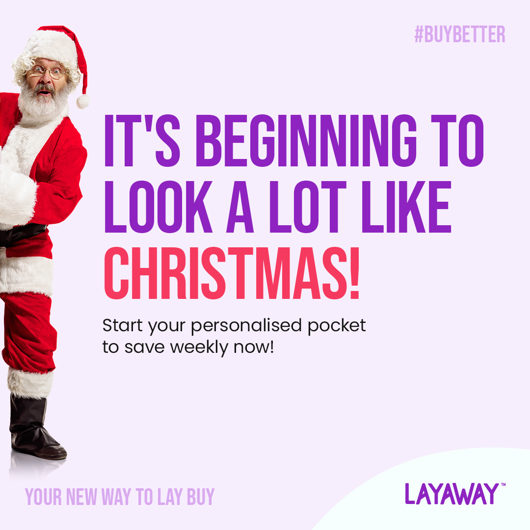 layawayza's tweet photo. Got your Christmas shopping sorted yet? 🎄🎁 Don't stress if you don't!
Plan ahead and create a personalised Christmas savings pocket so you can buy the gifts your loved ones deserve without breaking your budget
Shop: https://t.co/pvfiOXV09I
#MyLAYAWAY #BuyBetter #LaybuyOnline https://t.co/DiMV5OLrxH