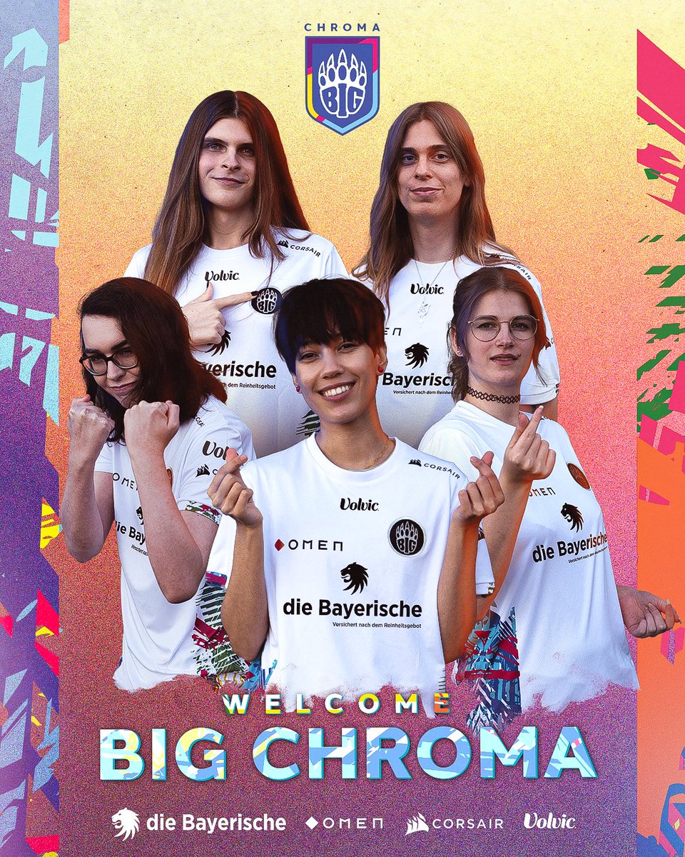 New challengers have arrived to the rift! Please give a warm welcome to BIG Chroma. 🏆

📰 bigclan.gg/bigchroma
