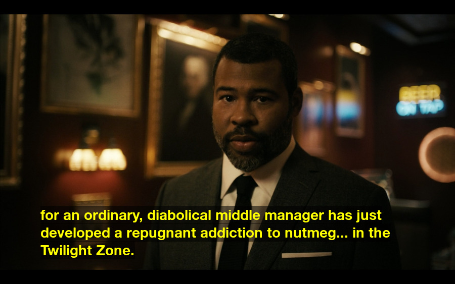 rodserlingzone's tweet photo. for an ordinary, diabolical middle manager has just developed a repugnant addiction to nutmeg... in the Twilight Zone. https://t.co/8XZKiUUtnN