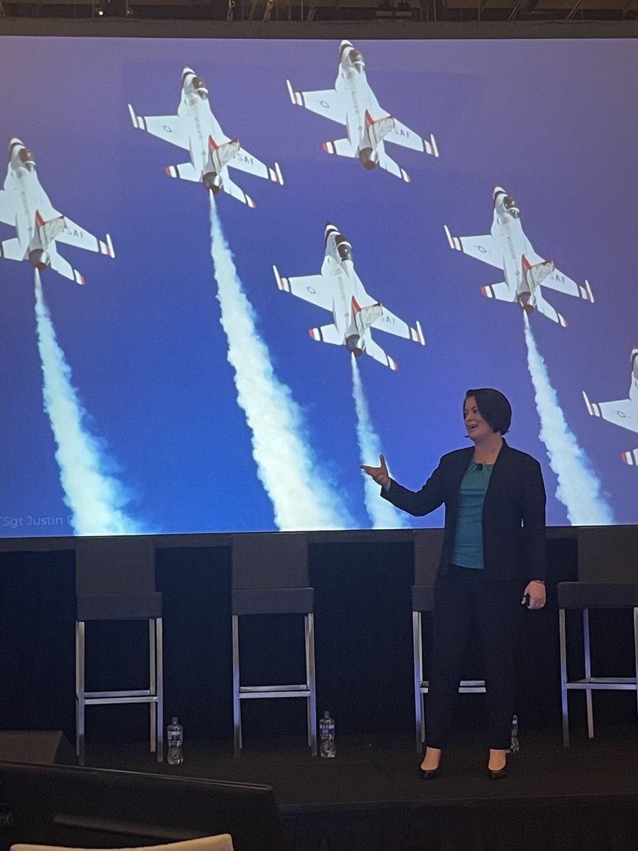 “You build this level of trust by being trust worthy.” ⁦<a href="/RealMalachowski/">Nicole Malachowski</a>⁩