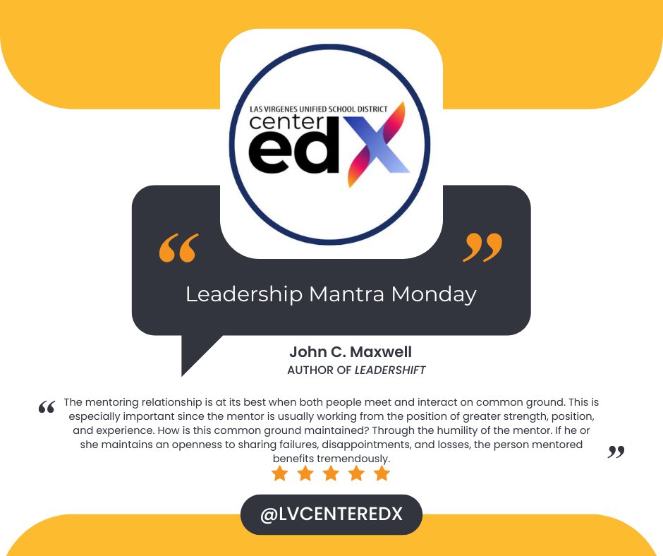#leadershipmantramonday Coaching is the greatest gift- thank your mentor in the comments below! #edleadership #bettertogether