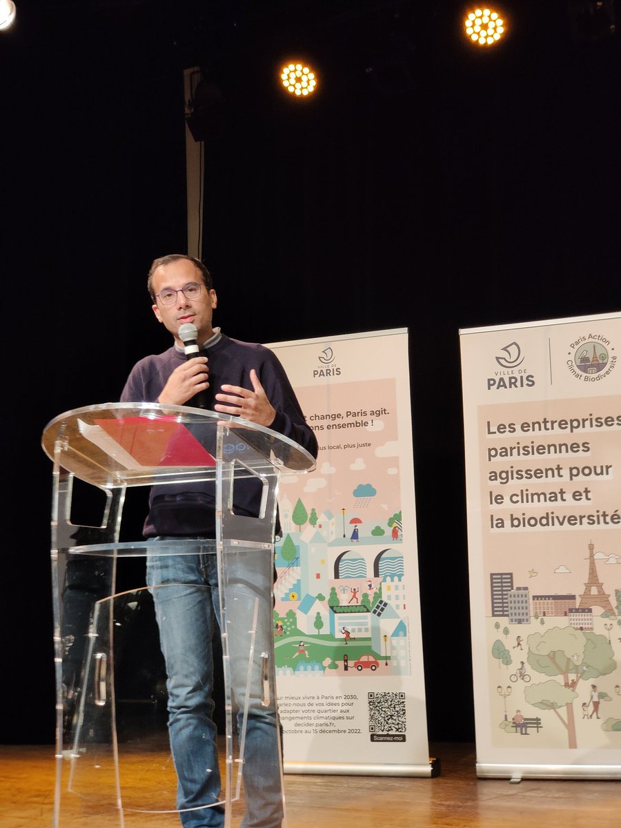 danlert's tweet photo. Le climat change à toute vitesse. L'enjeu de la révision de notre Plan Climat : que notre ville reste habitable et respirable pour tous dans les prochaines décennies. 

C'est le message passé aux entreprises parisiennes, que j'invite à contribuer sur https://t.co/JiMNgrCAHa https://t.co/L3FLbde9yZ
