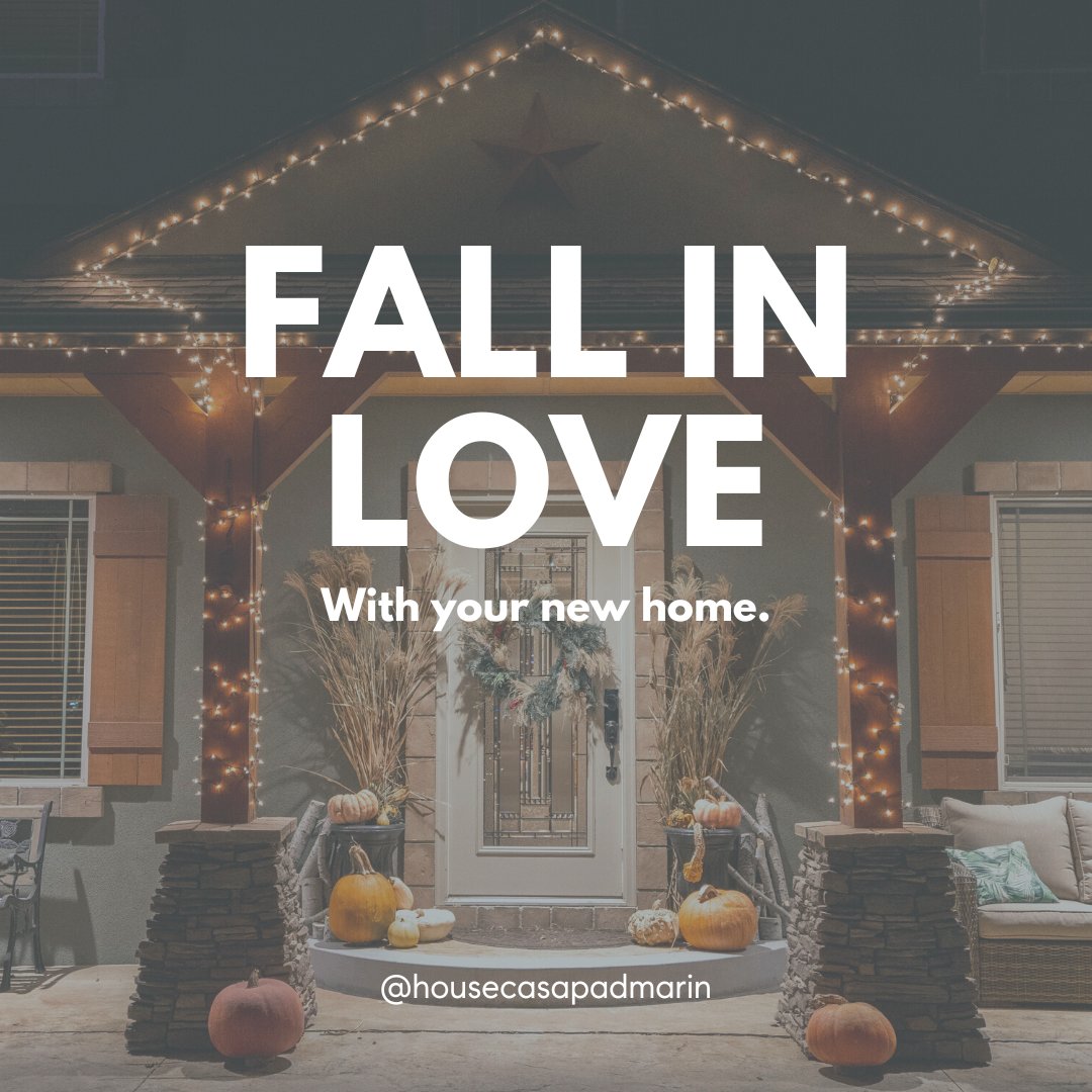Contact us to learn more about what to expect from the real estate market this fall. #fallinlove #marincounty #lauraandkristin