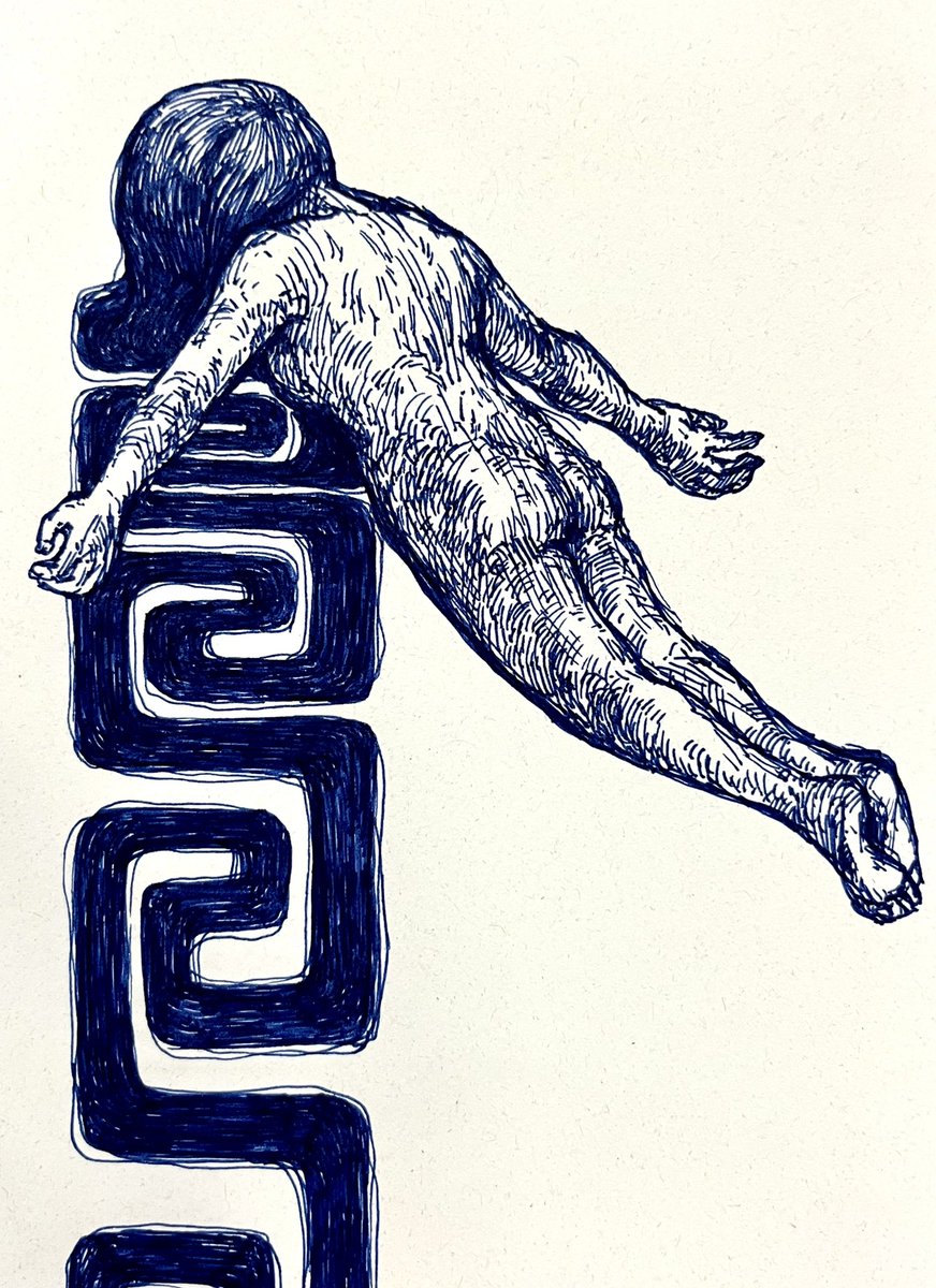 Perpetual Motion Machine

Stabilo Ink on card

5x7 inches