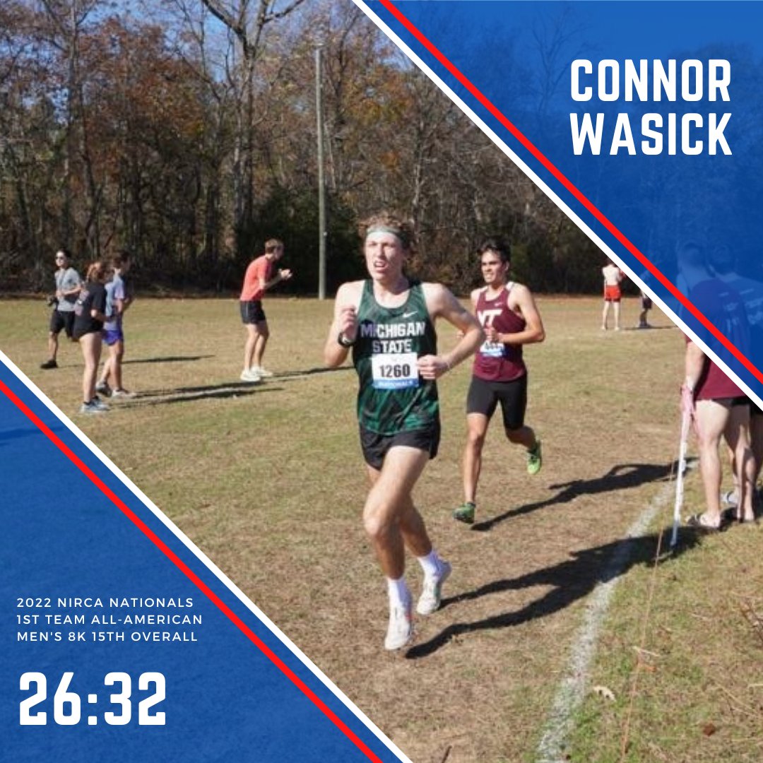 The boys put in the work at Nationals!

Our Men's Championship team finished 10th overall with a score of 299 points, including three All-Americans. Our 1st Team All-Americans were Achille Bogaert (2nd) and Connor Wasick (15th). Our 2nd Team All-American was Aidan Bustillo (29th)