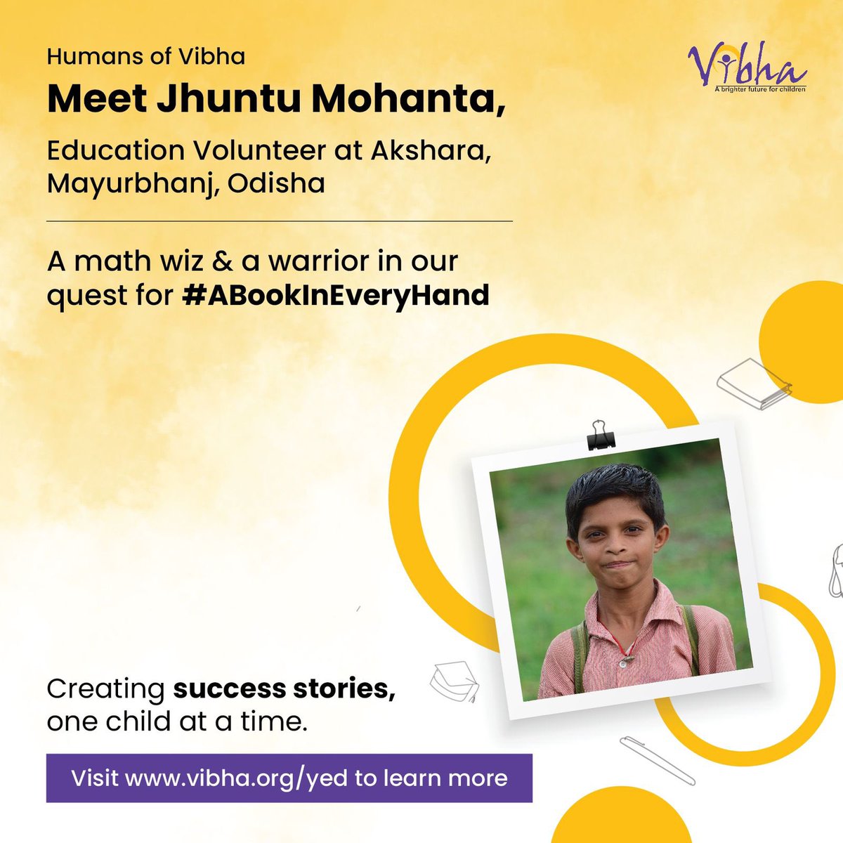 VibhaOfficial's tweet photo. With our Year End Drive, we envision Akshara being used across Odisha in more than 46,000 schools, impacting more than 3 million students in primary schools. Learn more on https://t.co/CGdyq5WnWd
#vibha #ngo #abookineveryhand #nonprofit #education #dothegood #fundraising https://t.co/KugfxFLWzM