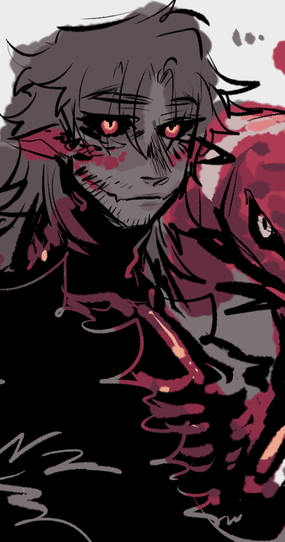 [ oc ] darkness, light, life, and death