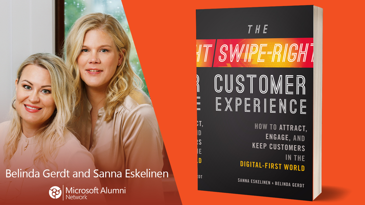 microsoftalumni's tweet photo. The pandemic forced us to rewrite so much in our lives, including digital's role in how we interact. In "The Swipe-Right Customer Experience,” #MSFTAlum @BelindaGerdt and @seskelinen share how companies rebuilt themselves around #customerexperience. https://t.co/AA6P5Y3KHT. https://t.co/9LkhlRsvdF