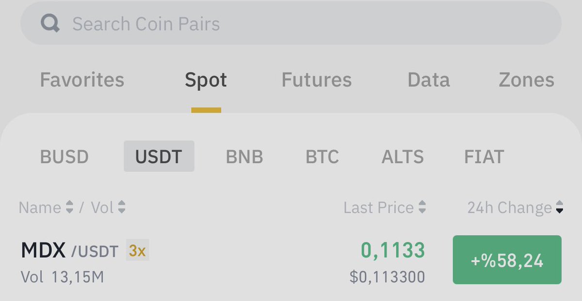 Önümüzdeki günlerde bir coini marketin zirvesine #MDX gibi taşıyacağım 🐳🚀

Ne dersiniz yapabilirim miyiz ;) #Btc