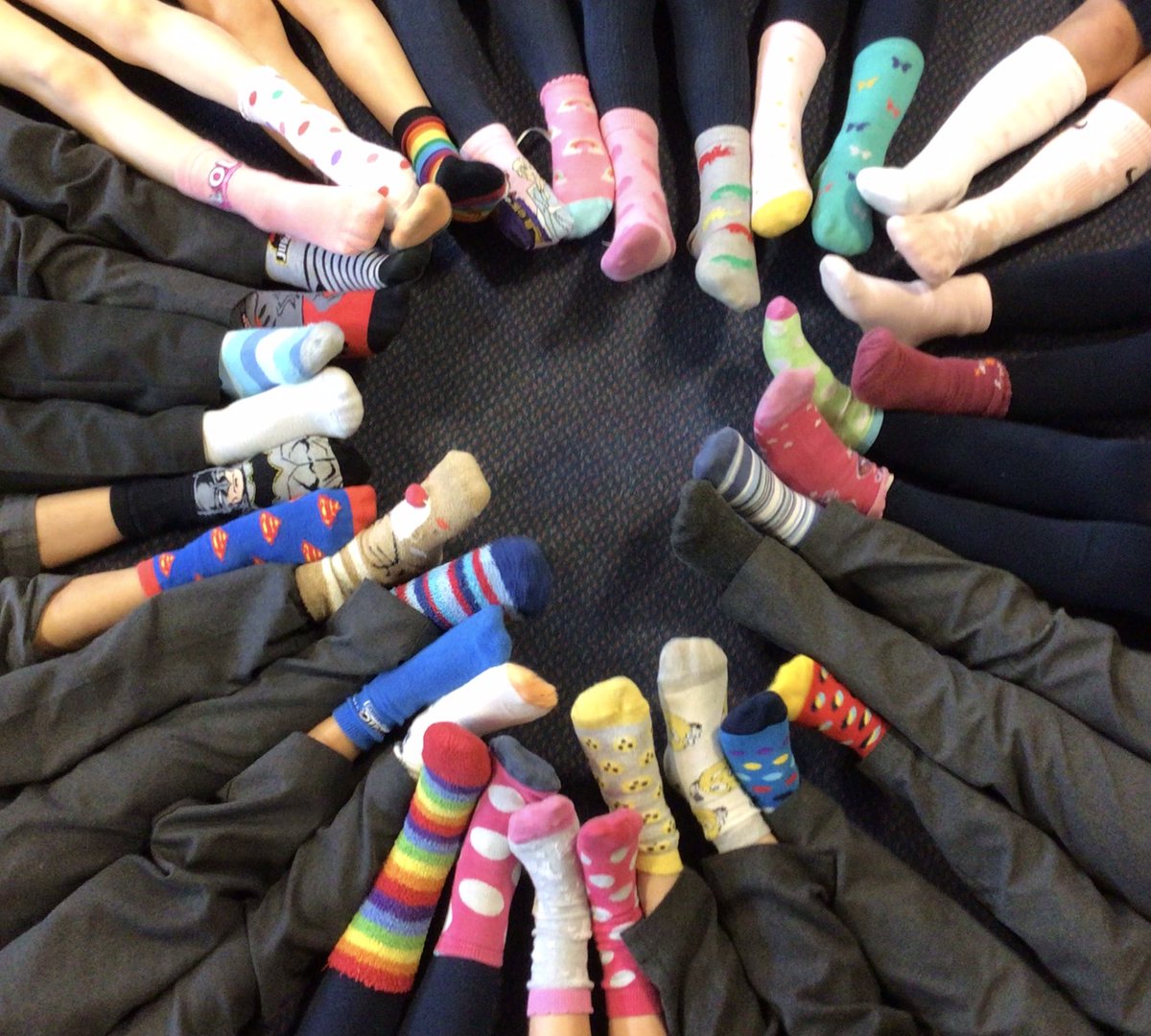 HawthornsLS's tweet photo. We loved celebrating Odd Sock Day and everybody’s individuality today. @HawthornsSchool @HawthornsPSHEE #OddSockDay https://t.co/roI91rXEzI