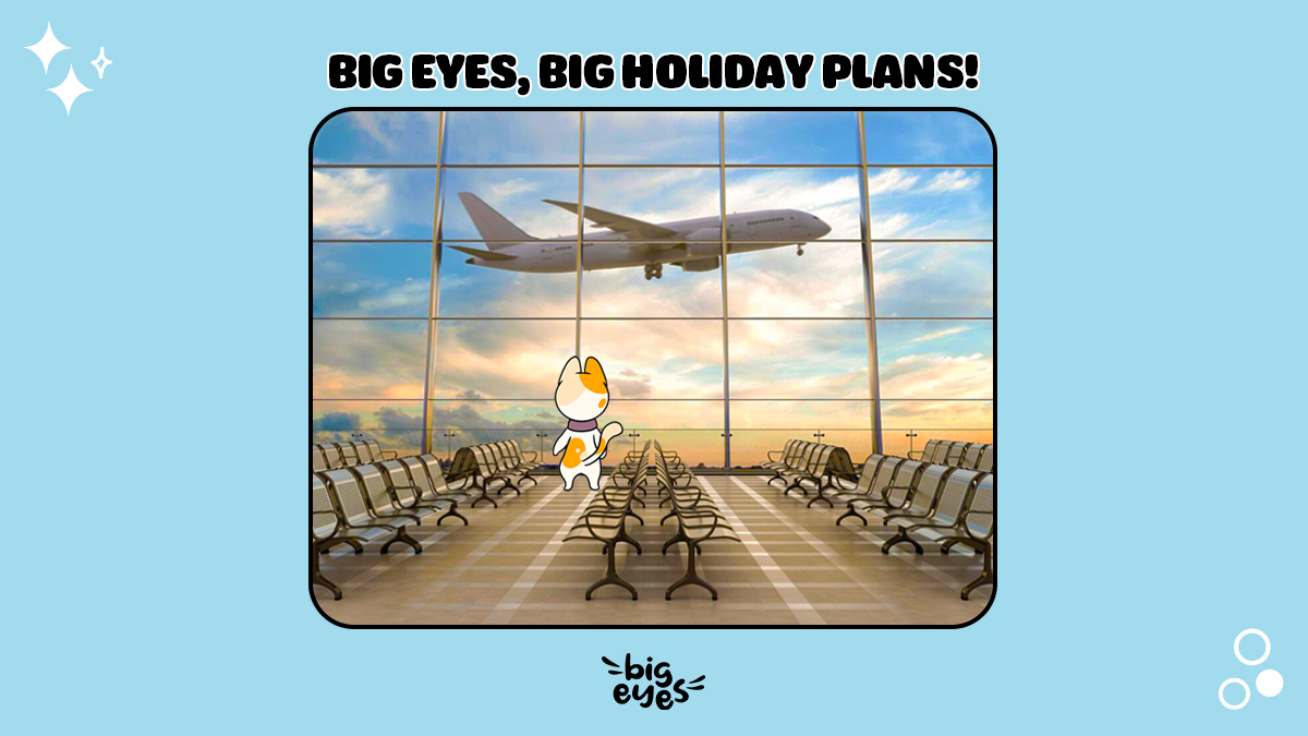 BigEyesCoin's tweet photo. 🏆Competition Time!🏆
✈️This week Big Eyes is going on holiday!✈️
🧳What are the five essentials for a cute crypto cat to pack?🧳
Best answer who also likes, RTs, follows us and shares this post will win $1,000 worth of $BIG

Join the cute: https://t.co/yfv7QTW4Ie #crypto https://t.co/azqKCzEEIs