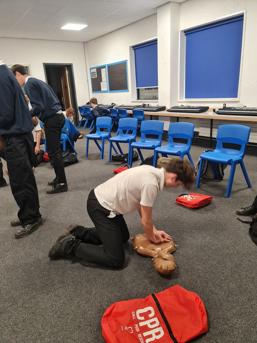 Ten Tors learning 1st Aid / CPR tonight.